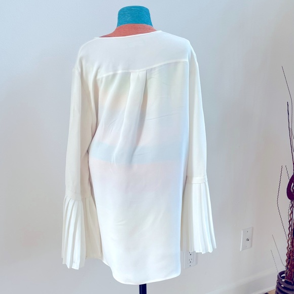 LAFAYETTE 148 NEW YORK ROANNA SILK BLOUSE - Picture 4 of 5